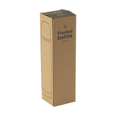 Logo trade liikelahja kuva: Frosted Bottle RCS Recycled Steel 500 ml lämpöpullo